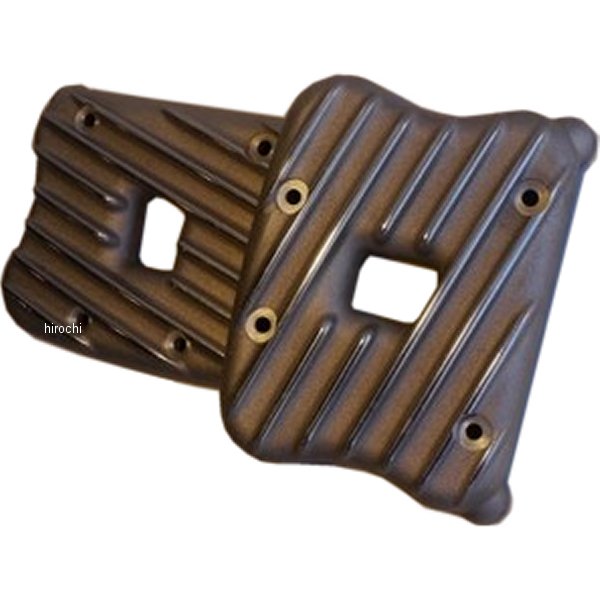 EMD ロッカーボックスカバー リブ付き 04年以降 XL セミポリッシュ