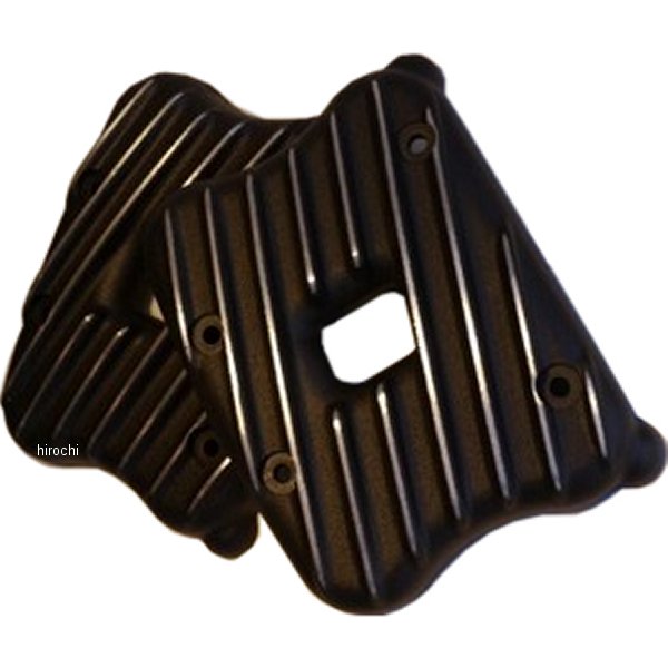 EMD ロッカーボックスカバー リブ付き 04年以降 XL ブラックカット