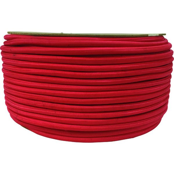 タイトゴムロープドラム巻 9mm×150m レッド