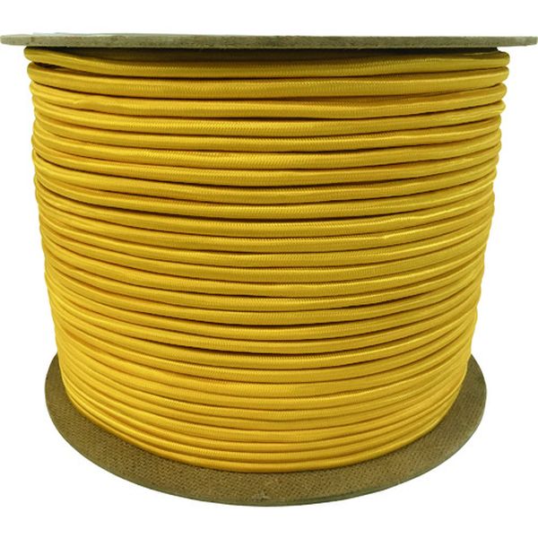 タイトゴムロープドラム巻 9mm×150m イエロー