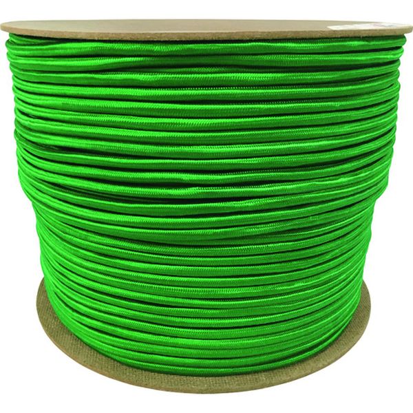 タイトゴムロープドラム巻 9mm×150m グリーン
