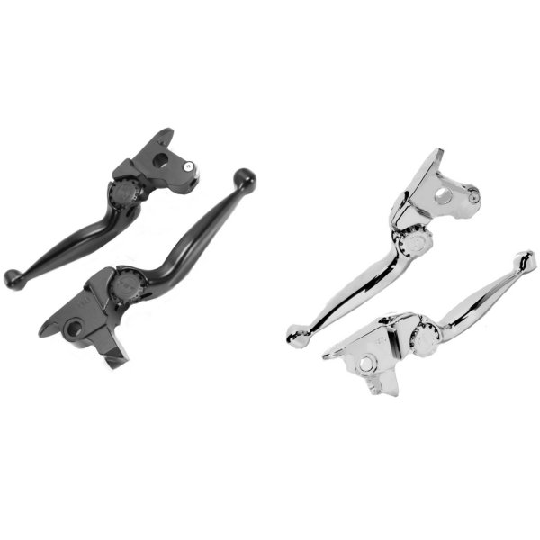 レバーセット 調整可能 ジャーニー 14年-16年 FLH/FLT