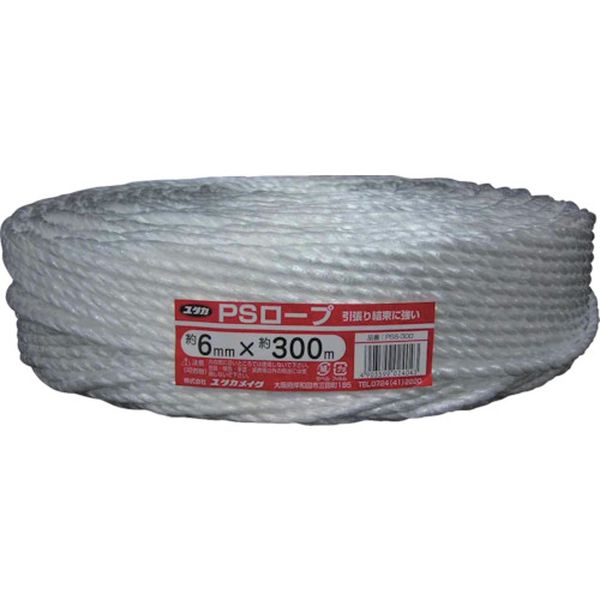 ロープ PSロープ 6φ×300m