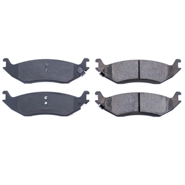 2018 Jeep Wrangler JK Rear Z16 Evolution Ceramic Brake Pads