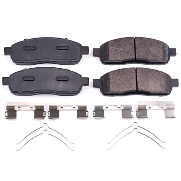 04-08 Ford F-150 Front Z17 Evolution Ceramic Brake Pads w/Hardware