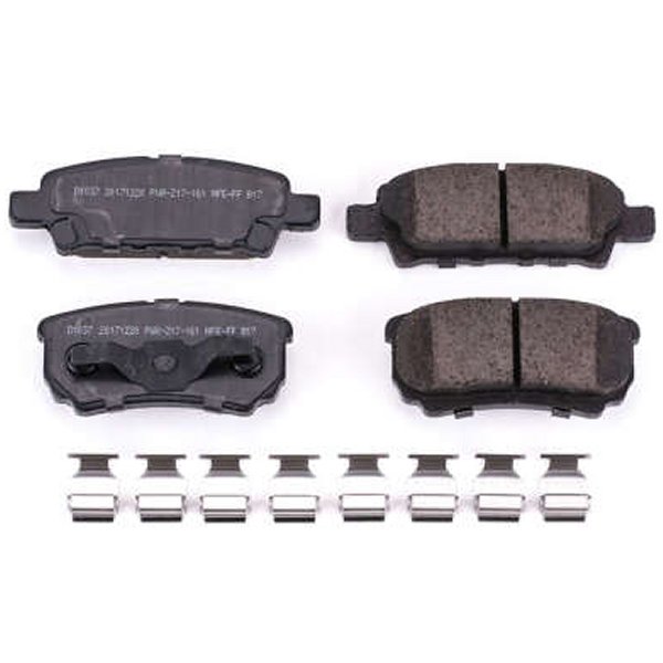 11-14 Chrysler 200 Rear Z17 Evolution Ceramic Brake Pads w/Hardware