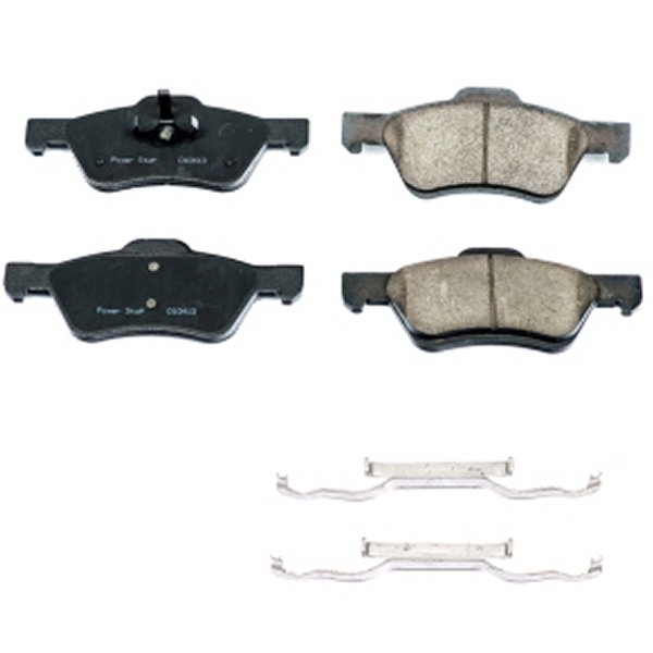 10-12 Ford Escape Front Z17 Evolution Ceramic Brake Pads w/Hardware