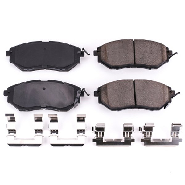 06-07 Subaru B9 Tribeca Front Z17 Evolution Ceramic Brake Pads w/Hardware