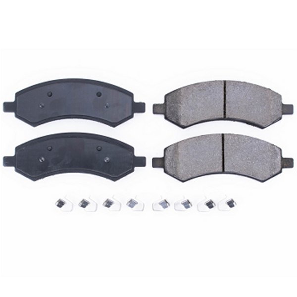 2018 Jeep Wrangler JK Front Z17 Evolution Ceramic Brake Pads