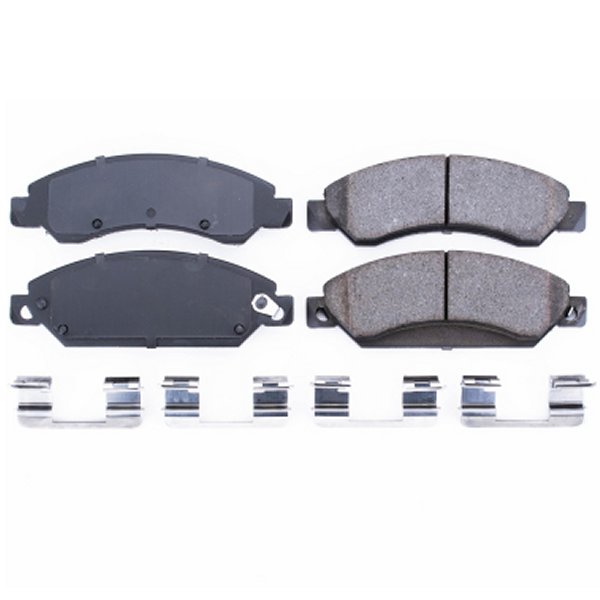 2007 Cadillac Escalade Front Z17 Evolution Ceramic Brake Pads w/Hardware