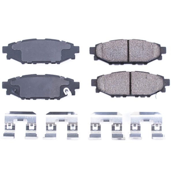 13-16 Subaru BRZ Rear Z17 Evolution Ceramic Brake Pads w/Hardware