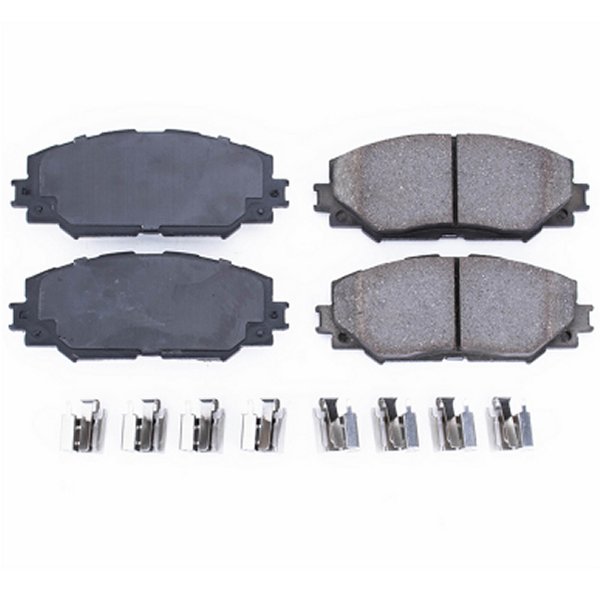 10-12 Lexus HS250h Front Z17 Evolution Ceramic Brake Pads w/Hardware