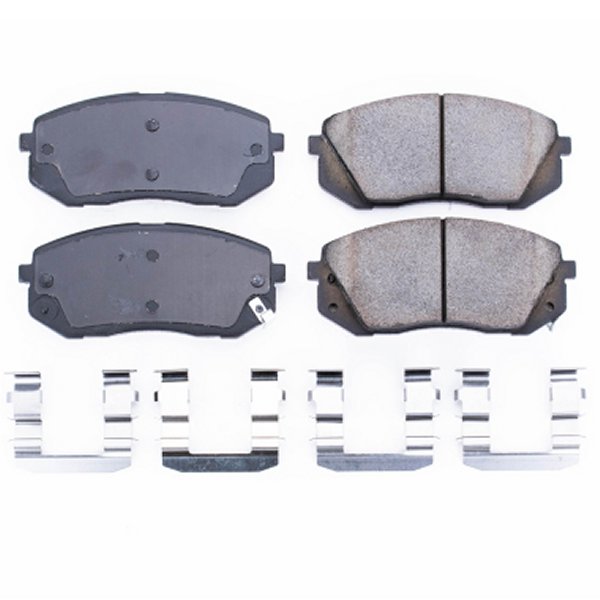 15-16 Hyundai Sonata Front Z17 Evolution Ceramic Brake Pads w/Hardware