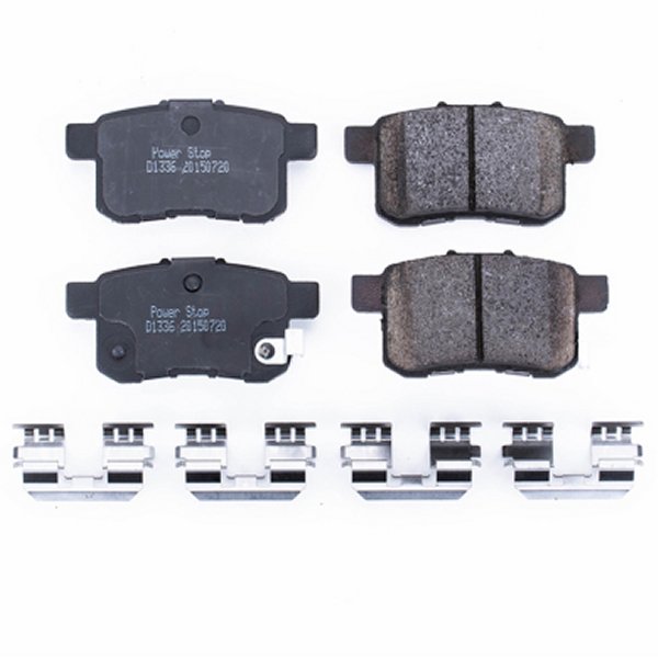 09-10 Acura TSX Rear Z17 Evolution Ceramic Brake Pads w/Hardware