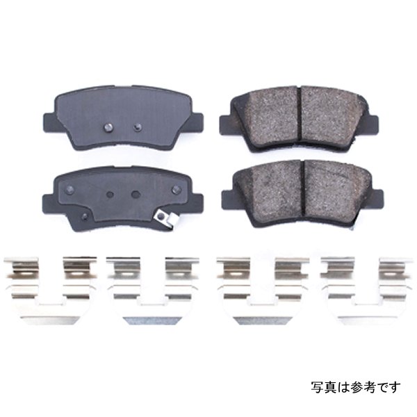 12-17 Hyundai Azera Rear Z17 Evolution Ceramic Brake Pads w/Hardware