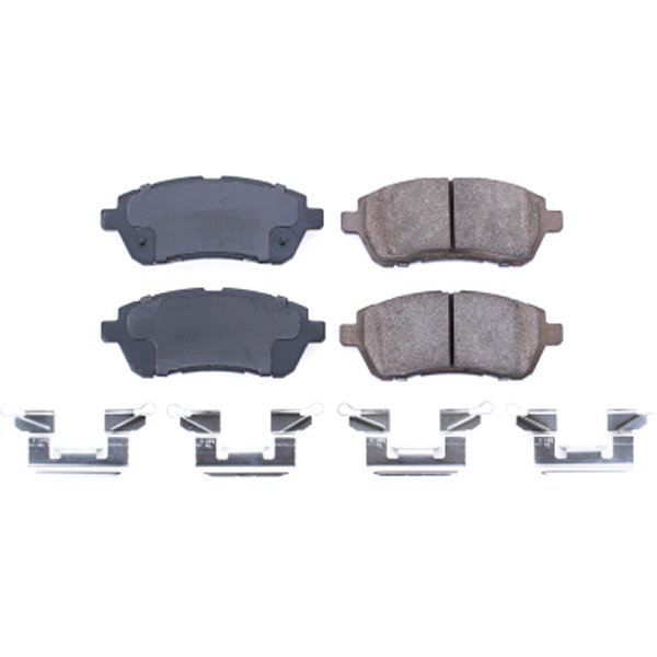 11-19 Ford Fiesta Front Z17 Evolution Ceramic Brake Pads w/Hardware