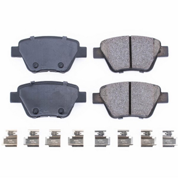 10-13 Audi A3 Rear Z17 Evolution Ceramic Brake Pads w/Hardware