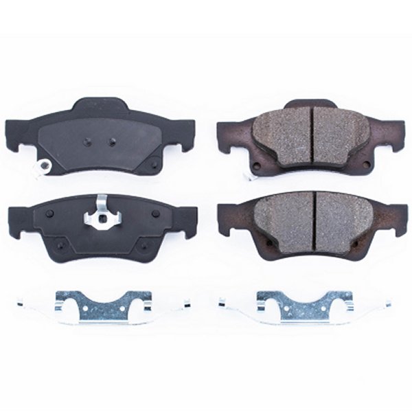 11-19 Dodge Durango Rear Z17 Evolution Ceramic Brake Pads w/Hardware
