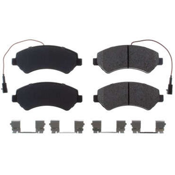 14-18 Ram ProMaster 1500 Front Z17 Evolution Ceramic Brake Pads w/Hardware