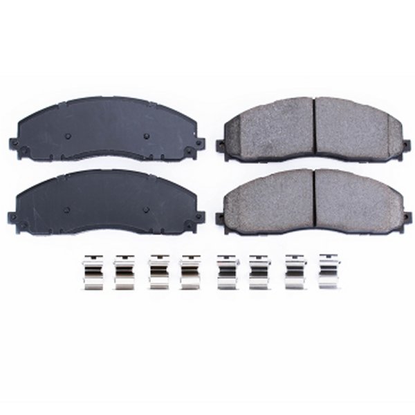 12-19 Ford F-250 Super Duty Front Z17 Evolution Ceramic Brake Pads w/Hardware