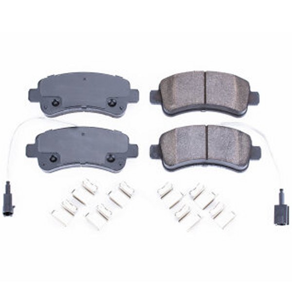 2014 Ram ProMaster 1500 Rear Z17 Evolution Ceramic Brake Pads w/Hardware