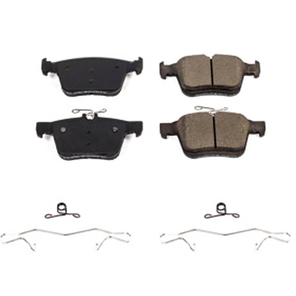 15-19 Audi A3 Rear Z17 Evolution Ceramic Brake Pads w/Hardware