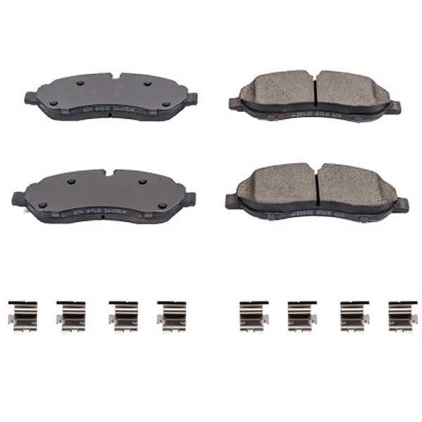 15-19 Ford Transit-150 Front Z17 Evolution Ceramic Brake Pads w/Hardware