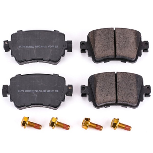 16-18 Audi Q3 Rear Z17 Evolution Ceramic Brake Pads w/Hardware
