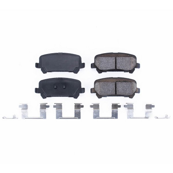 15-19 Chevrolet Colorado Rear Z17 Evolution Ceramic Brake Pads w/Hardware