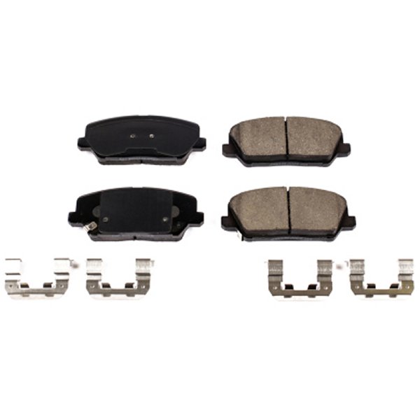 16-17 Hyundai Veloster Front Z17 Evolution Ceramic Brake Pads w/Hardware