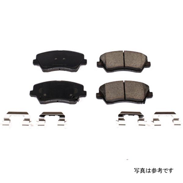 2017 Hyundai Elantra GT Front Z17 Evolution Ceramic Brake Pads w/Hardware