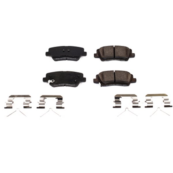 2016 Cadillac ATS Rear Z17 Evolution Ceramic Brake Pads w/Hardware