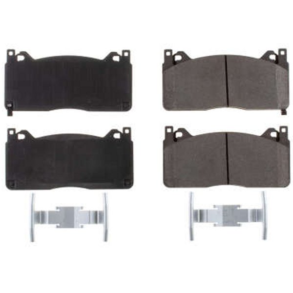 16-19 Ford Mustang Front Z17 Evolution Ceramic Brake Pads w/Hardware
