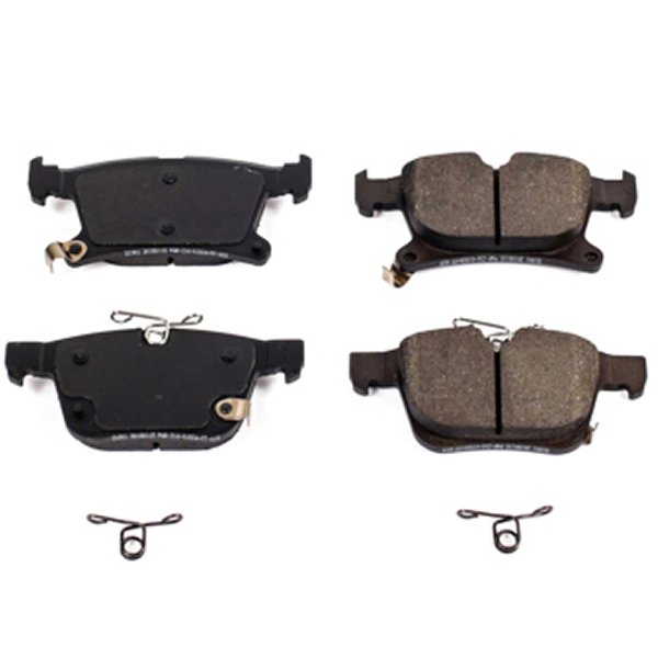 17-19 Chrysler Pacifica Rear Z17 Evolution Ceramic Brake Pads w/Hardware