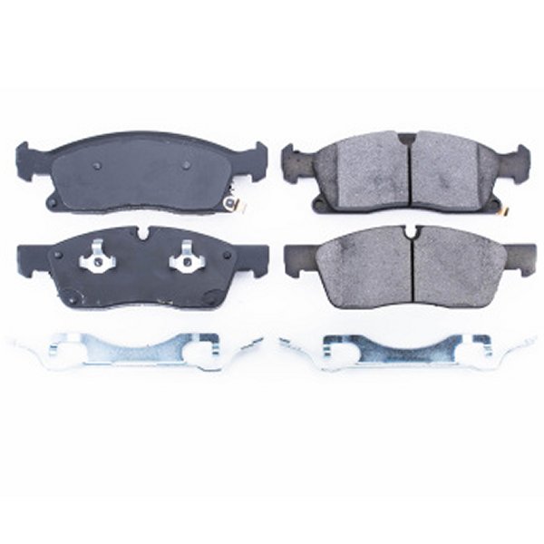 2017 Dodge Durango Front Z17 Evolution Ceramic Brake Pads w/Hardware