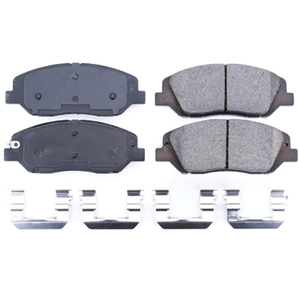 17-18 Hyundai Santa Fe Front Z17 Evolution Ceramic Brake Pads w/Hardware