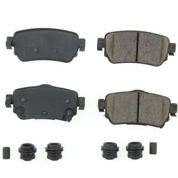 18-19 Nissan Leaf Rear Z17 Evolution Ceramic Brake Pads w/Hardware