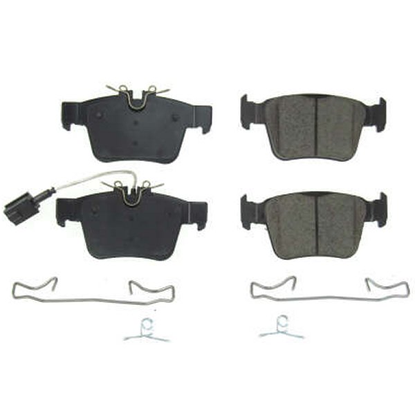 17-18 Alfa Romeo Giulia Rear Z17 Evolution Ceramic Brake Pads w/Hardware