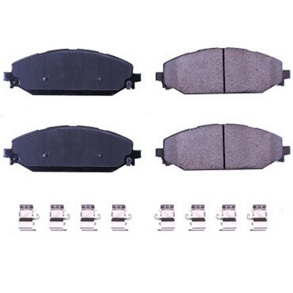 2019 Ram 1500 Front Z17 Evolution Ceramic Brake Pads w/Hardware