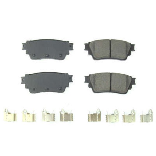 2019 Nissan Altima Rear Z17 Evolution Ceramic Brake Pads w/Hardware