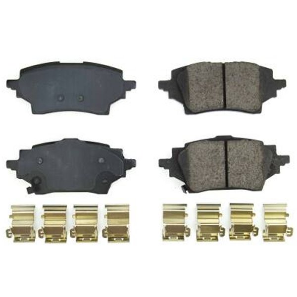 19-21 Toyota C-HR Rear Z17 Evo Ceramic Brake Pads w/Hardware
