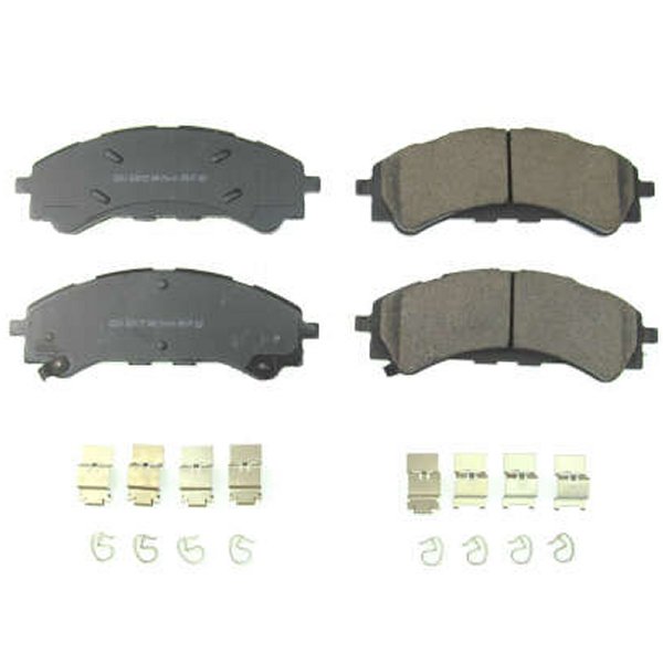 2019 Ford Ranger Front Z17 Evolution Ceramic Brake Pads w/Hardware