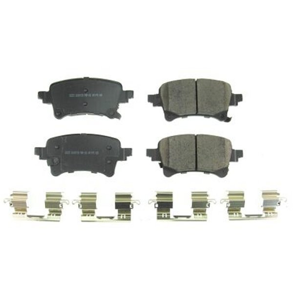 2020 Jeep Gladiator Rear Z17 Evolution Ceramic Brake Pads w/Hardware
