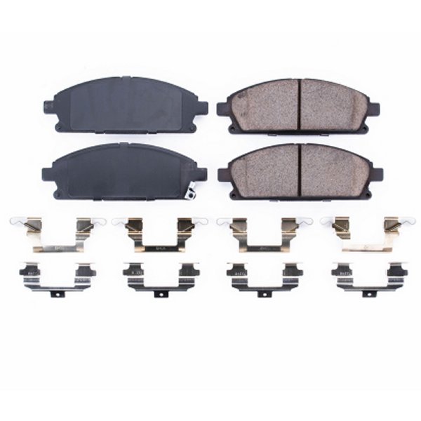 03-06 Acura MDX Front Z17 Evolution Ceramic Brake Pads w/Hardware