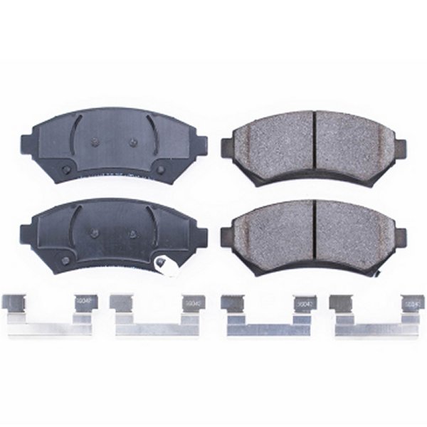 97-05 Buick Century Front Z17 Evolution Ceramic Brake Pads w/Hardware