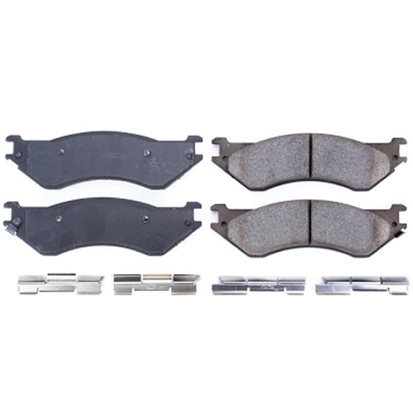 01-08 Dodge Ram 2500 Rear Z17 Evolution Ceramic Brake Pads w/Hardware