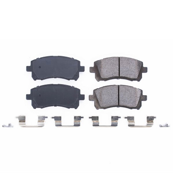 98-02 Subaru Forester Front Z17 Evolution Ceramic Brake Pads w/Hardware