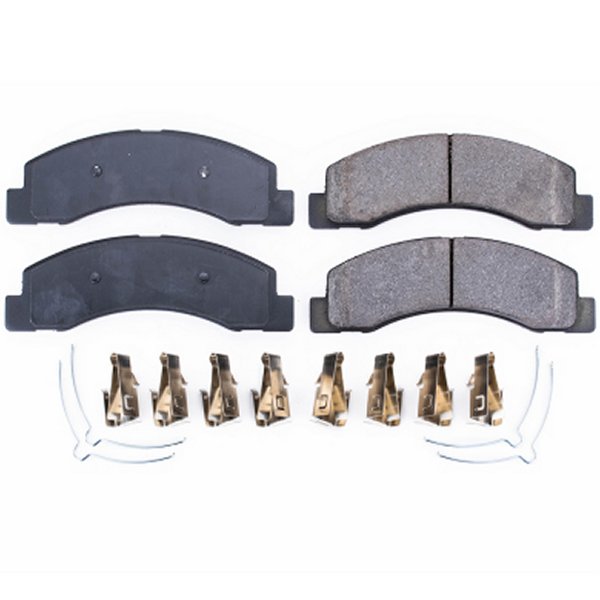 00-05 Ford Excursion Front Z17 Evolution Ceramic Brake Pads w/Hardware