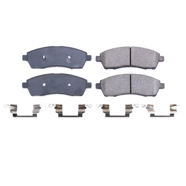00-05 Ford Excursion Rear Z17 Evolution Ceramic Brake Pads w/Hardware