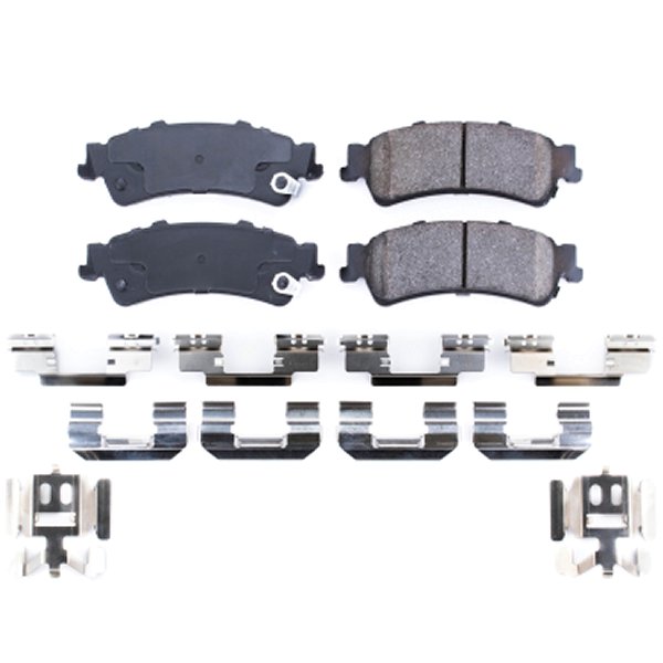 00-05 Cadillac DeVille Rear Z17 Evolution Ceramic Brake Pads w/Hardware